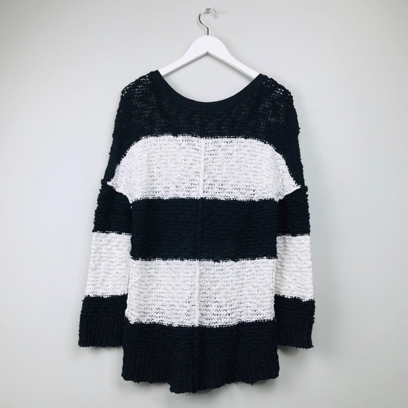 Free People Rugby Stripe Songbird Pullover - Picture 7 of 7